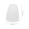 KICHOUSE 4pcs Simple Plastic Lampshade Replacement for Table Lamps Household Bedside Light Cover Modern Design Easy to Install Center Hole for Versatile Use view 2