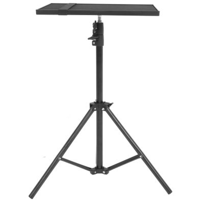 ARTIBETTER Sturdy Laptop Projector Stand Aluminum Tripod Height Angle Adjustment Versatile for Desk Use