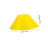 TOBBOMEY Farmhouse Acrylic Lamp Shade Replacement for Floor Lamp Opaque Light Cover Easy Installation Modern Slanted Design for Dining Living and Bedroom view 2