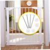 ibasenice 4pcs Gate Hardware Threaded Spindle Rods Easy Installation Security Bolts for Gates view 4