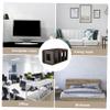 Veemoon Elegant Wooden Cd Storage Rack Desktop Storage Holder Cd Box Records Display Rack Office view 4
