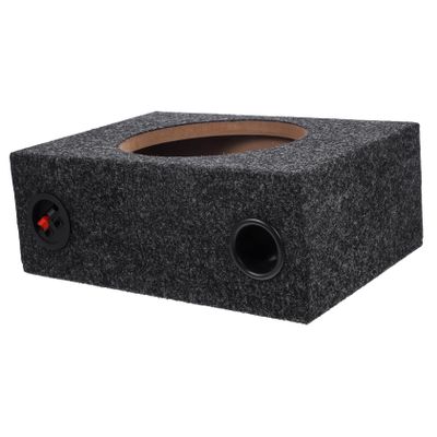 Mobestech Sealed Subwoofer Enclosure Box for Car Audio Lightweight Design for Enhanced Sound Quality and Bass Response for Upgrading Your Car Audio System