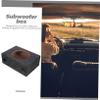 Mobestech Sealed Subwoofer Enclosure Box for Car Audio Lightweight Design for Enhanced Sound Quality and Bass Response for Upgrading Your Car Audio System view 2