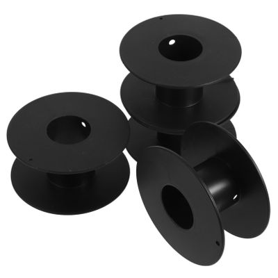 PartyKindom 4pcs Plastic Spool Extension Cord Wires Power Cord Reel Cable Reel Rope Reel Spool for Wire Spool Storage Wire Spool Electric Cord Organizer Electric Cord Reel Cord Reels Black