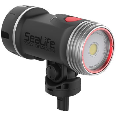 SeaLife Sea Dragon 2300F Underwater Photo-Video Light, Bright and Colorful Video and Photos, for Scuba and Snorkeling with Compact and Action Cameras (Light Head Only)