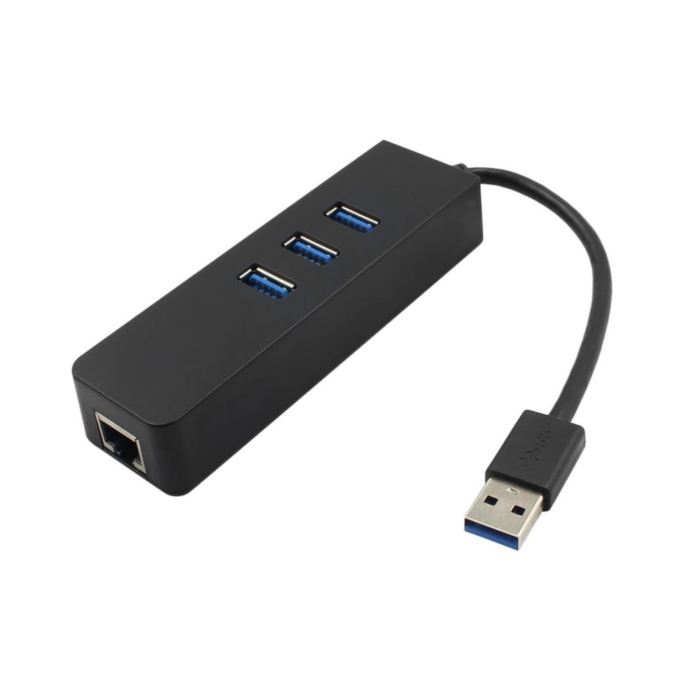 OSALADI Port USB Hub Ethernet Adapter Mbps Hot-swappable Charging and Expansion
