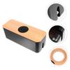 Veemoon Cord Management Box Cable Organizer for Wires Cords Storage Detachable Design for Desk Office Home Use Efficient view 3