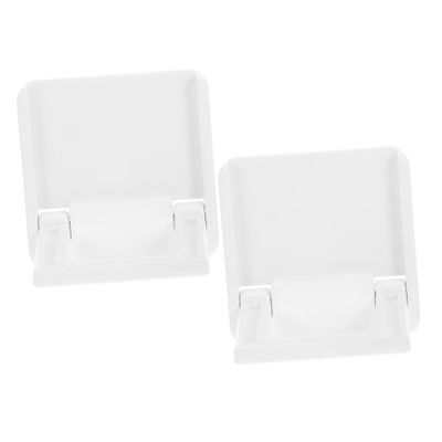 ibasenice 2pcs Self-Adhesive Door Handles Easy to Install Modern Style Pulls for Cabinet Shower Doors