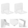 ibasenice 2pcs Self-Adhesive Door Handles Easy to Install Modern Style Pulls for Cabinet Shower Doors view 2