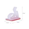 ARTIBETTER Cable Holder Clip 100pcs Acrylic Self Adhesive Wire Clips White Cable Management view 2