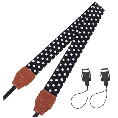 ARTIBETTER Adjustable Vintage Camera Sling Strap Neck and Shoulder Strap for Cameras Comfortable Wide Design for Outdoor Use and Travel