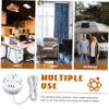 OSALADI Flat Cord Power Strip Power Strip Panel Multi-Plug Outlet Camping Supply view 4