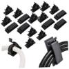 ARTIBETTER 18pcs Clips Self-Adhesive Wire Organizer for Home Office Compact Easy to Install Cord Holder for Appliances Desks Nightstands view 1