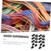 ARTIBETTER 18pcs Clips Self-Adhesive Wire Organizer for Home Office Compact Easy to Install Cord Holder for Appliances Desks Nightstands view 2