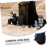 ARTIBETTER Protective Neoprene Lens Pouch Easy Drawstring Closure Fit Dslr Mirrorless Lenses view 3
