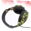 ARTIBETTER Gamer Headset Subwoofer Computer Headset Headphones Microphone Camouflage Design for Gaming view 2