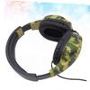 ARTIBETTER Gamer Headset Subwoofer Computer Headset Headphones Microphone Camouflage Design for Gaming view 3