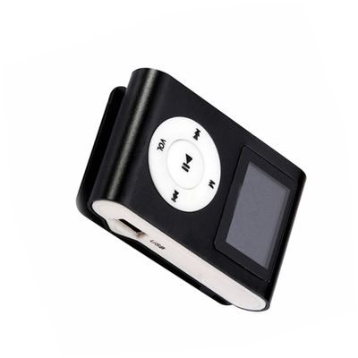 Clip Mp3 Player Mini LCD Player 3.5mm Stereo Jack Memory Card Supported