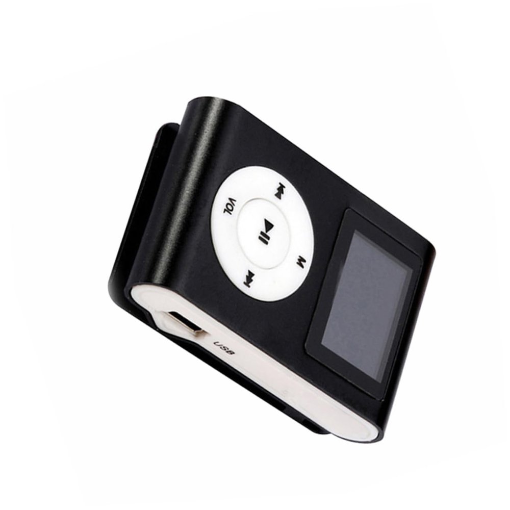 Clip Mp3 Player Mini LCD Player 3.5mm Stereo Jack Memory Card Supported