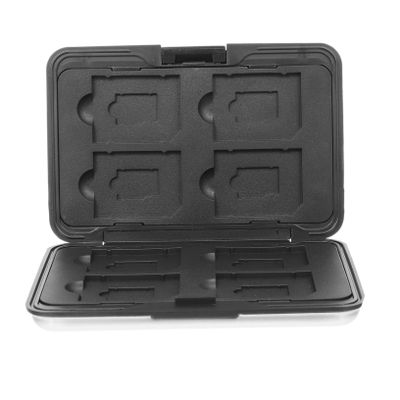 ARTIBETTER Card Holder Shockproof Storage Box for Memory Cards Carrying Case TPU Material