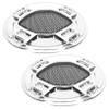 ARTIBETTER 2pcs Car Audio Grill Cover Speaker Mesh Cover Protective Car Speaker Grill view 1