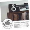 ARTIBETTER 2pcs Car Audio Grill Cover Speaker Mesh Cover Protective Car Speaker Grill view 2