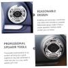ARTIBETTER 2pcs Car Audio Grill Cover Speaker Mesh Cover Protective Car Speaker Grill view 4
