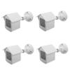 Sosoport 4sets Outdoor Camera Rain Cover Protective Abs Shell for Cam Lightweight Design Fit Easy Installation Weather-Resistant Camera Shield for -Term Use view 1