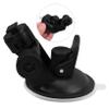 Gadpiparty 2-in-1 Car Dashboard Camera Mount Suction Cup Mount Holder T-Type Clip for Dash Cameras Easy Installation Black view 3