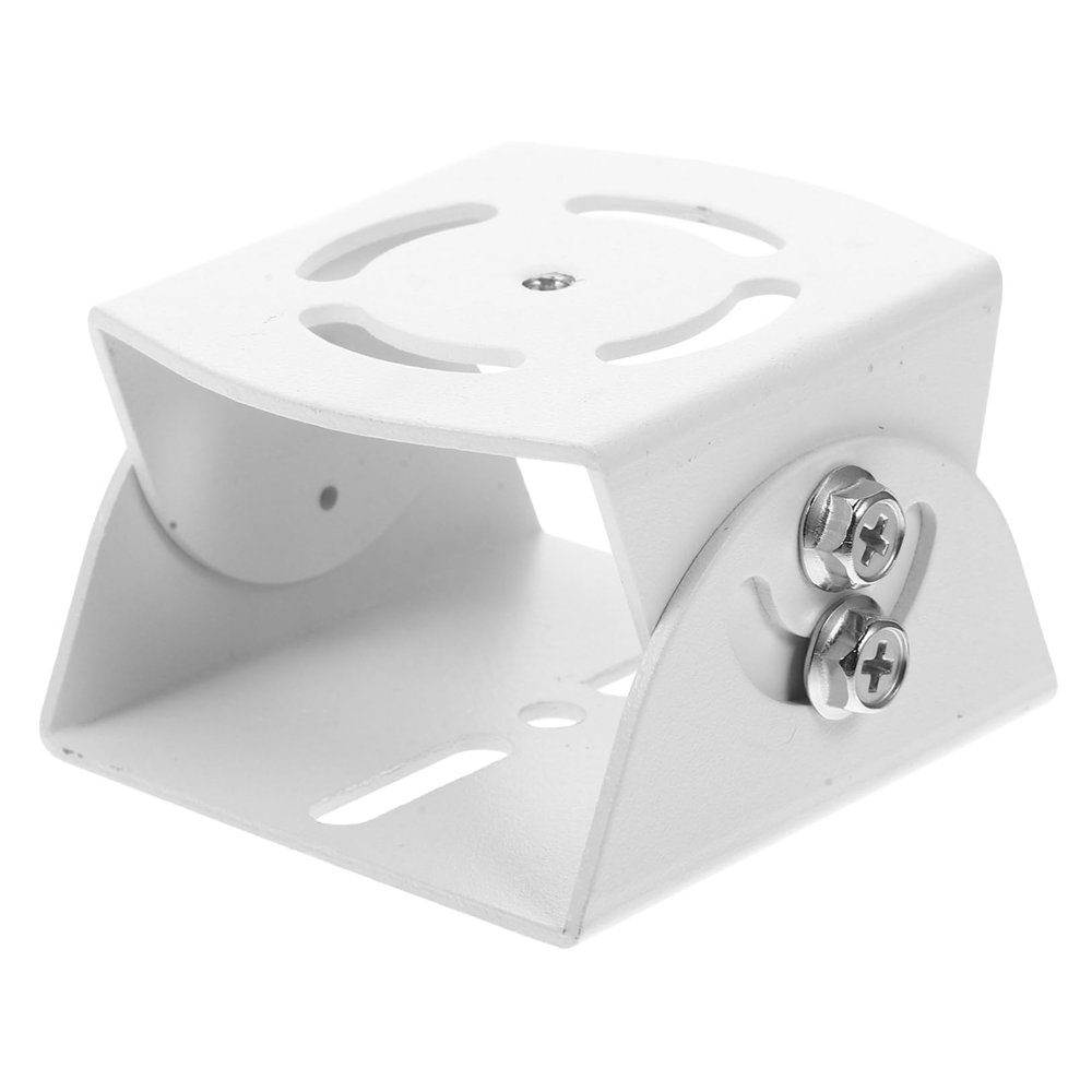 HOMSFOU Joint Bracket for Camera Stand White Security Camera Support Head Monitor Bracket for Clamp