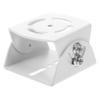 HOMSFOU Joint Bracket for Camera Stand White Security Camera Support Head Monitor Bracket for Clamp view 1
