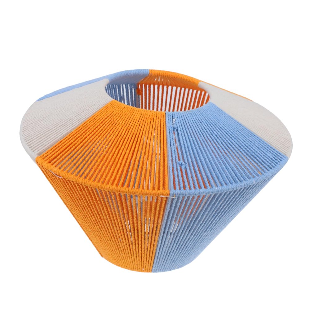 Homoyoyo Vintage Lamp Shade Ceiling Pendant Light Shade for Dining Room Unique Handwoven Design Rustic Home Decor Versatile Use Living Room and Bedroom Replacement for Farmhouse Style