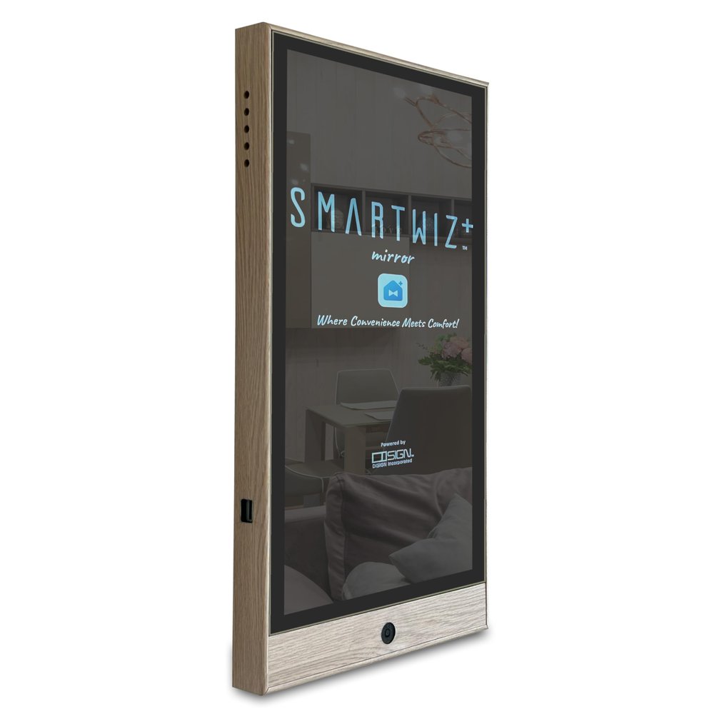 SmartWiz+ Mirror | 21.5'' Smart Home Controller | Matter Compatibility Equipped with Gesture UI
