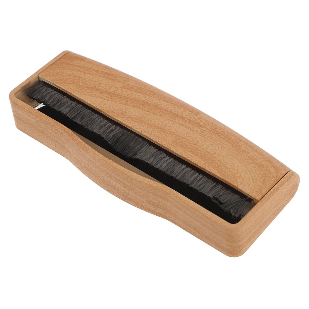 ifundom Vinyl Record Cleaning Brush Static Album Cleaner for Vinyl Records and Cd Lightweight Design Comfortable Grip for Easy Dust Removal and Needle Care