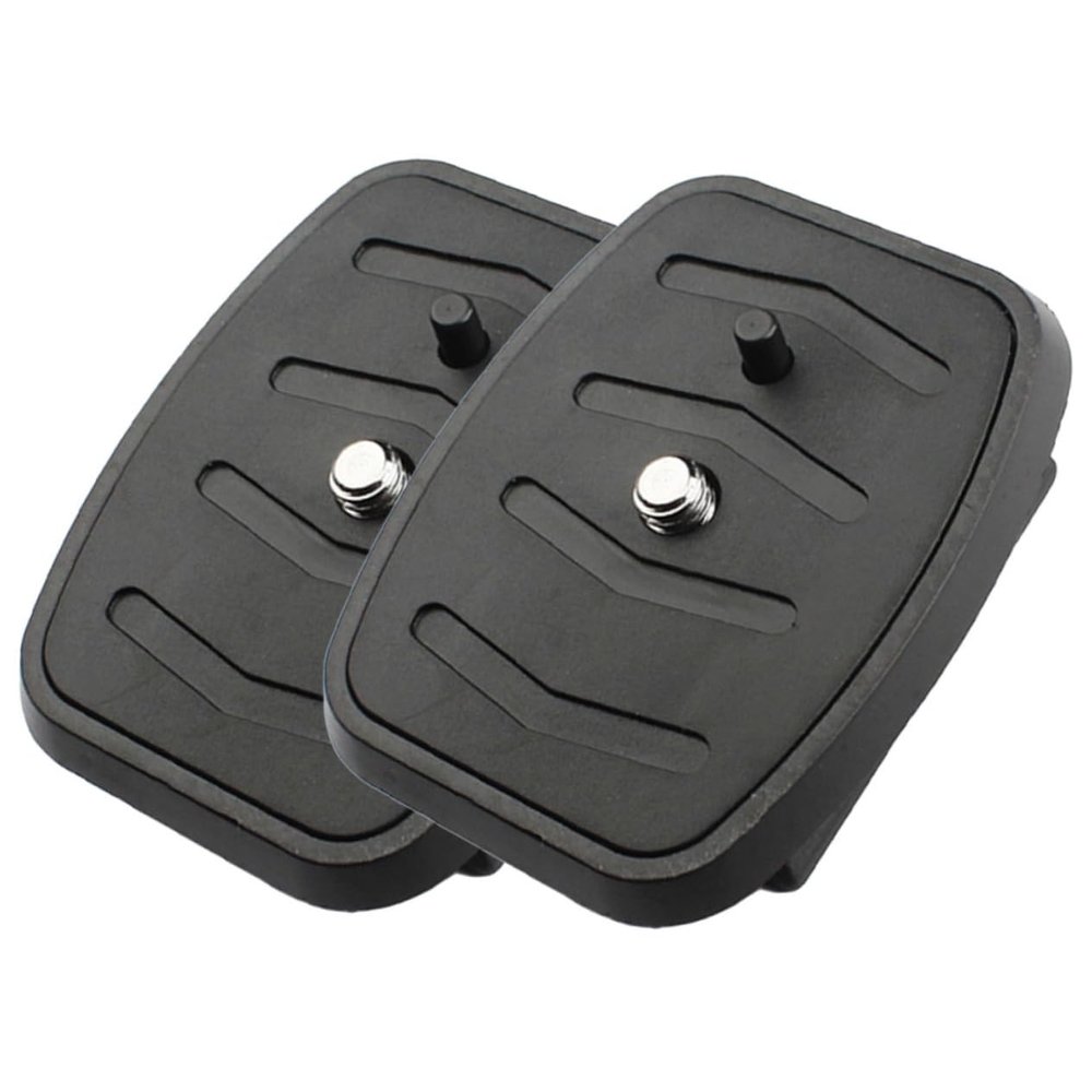 ARTIBETTER 2pcs Tripod Quick Release Plate Mount Adapter Compatible with Camera Tripod Head Easy Install Durable Replacement Accessory for Photography