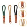 jojofuny 3pcs Camera Wrist Straps Hand Strap for Dslr Mirrorless Cameras Comfortable Durable Leather Lanyard for Travel and Outdoor Use Black Brown Green view 2