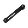 jojofuny Dual Camera Mount Bracket for Light Stand Tripod Mount Aluminum Alloy Supports 2 Cameras view 1
