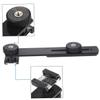 jojofuny Dual Camera Mount Bracket for Light Stand Tripod Mount Aluminum Alloy Supports 2 Cameras view 3