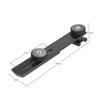 jojofuny Dual Camera Mount Bracket for Light Stand Tripod Mount Aluminum Alloy Supports 2 Cameras view 4