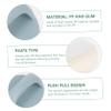 QUMIIRITY 10pcs Self-Adhesive Door Handles No Drilling Auxiliary Pull Handles for Windows Refrigerators and Cabinets Comfortable to Hold Curved Design for Comfortable Use Blue and White Set view 2
