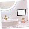 ARTIBETTER Wall-Mounted Tablet Stand Design Rotation Holder for Kitchen Bathroom Compatible with Ipad Tablets Easy Installation White view 2