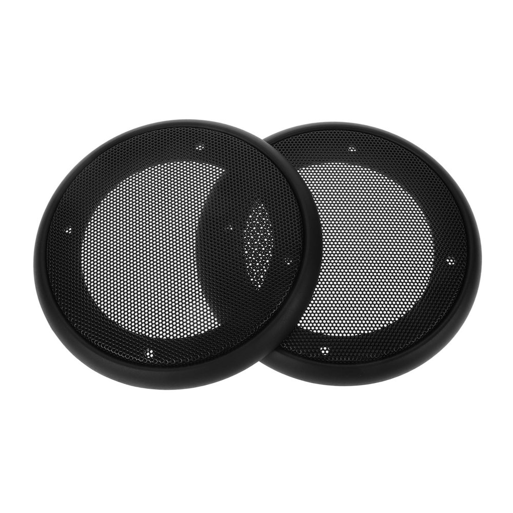 Anneome 2pcs Car Speaker Grill Subwoofer Protector Cover Mesh Speaker Grille for Easy Installation and Sound for Automotive