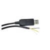 lowmountainswere HFHYDZSW Industrial F/;TD/;1 FT232RL USB to RS232 3PIN 3P WE Wire END Open Serial Adapter Converter Cable Compatible USB-RS232-WE-1800-BT(1.8M) view 2