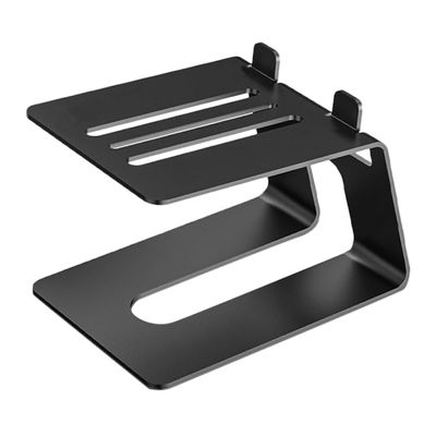FAVOMOTO Desktop Speaker Metal Stand Tabletop Riser for Small Speakers Sturdy Design for Organizing Desktop Easy Installation for Home and Studio Use