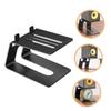 FAVOMOTO Desktop Speaker Metal Stand Tabletop Riser for Small Speakers Sturdy Design for Organizing Desktop Easy Installation for Home and Studio Use view 2