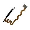 zhxchzhi Fingerprint Power Button Sensor Flex Cable Replacement for Motorola Moto G 5G 2024 XT2417 Black view 1