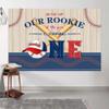 7X7ft Baseball Birthday Party Decorations Banner Supplies Photo Backdrop Photography Background for Boys Kids Teens, Sport Themed Backdrops Photo Booth Prop Decorations Wall Decor Tablecloth view 1