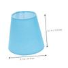MERRYHAPY 2pcs Chandelier Lamp Shades Pendant Covers Macaron Colors for Decor and Warm Lighting Atmosphere view 2