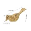 TOBBOMEY 2pcs Gold Bird Cabinet Knobs Creative Handles for Dressers Nordic Style Decorative Hardware for Kitchen Cabinets Easy to Install Dresser Pulls view 2