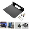 Abaodam Home Speaker Wall-Mounted Bracket Metal Speaker Stand Holder Organize Your Space Effortlessly view 2